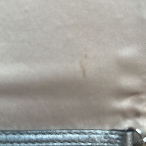 *Coach* Convertible WOC Crossbody Metallic Signature Wallet EUC - Picture 10 of 14